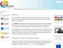 Tablet Screenshot of mercator-network.eu